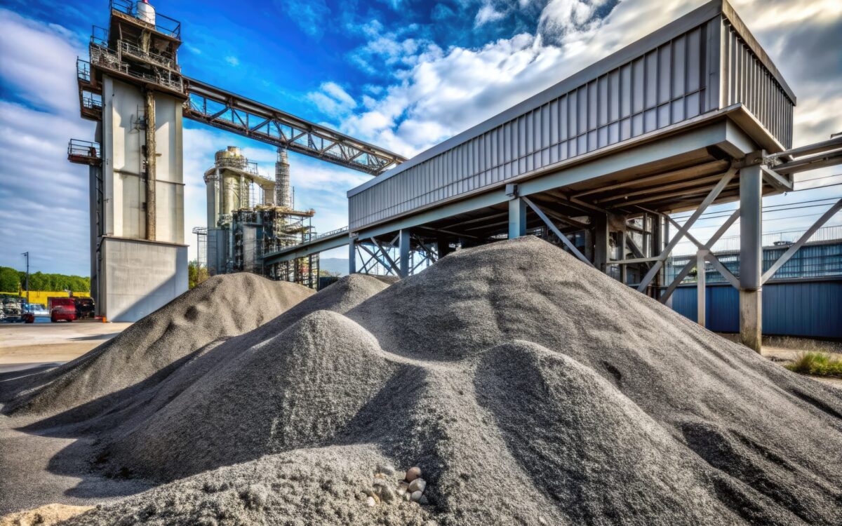 Mâchefers issus de déchets industriels